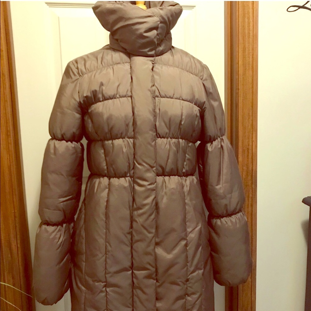 H&M puffer coat size 10